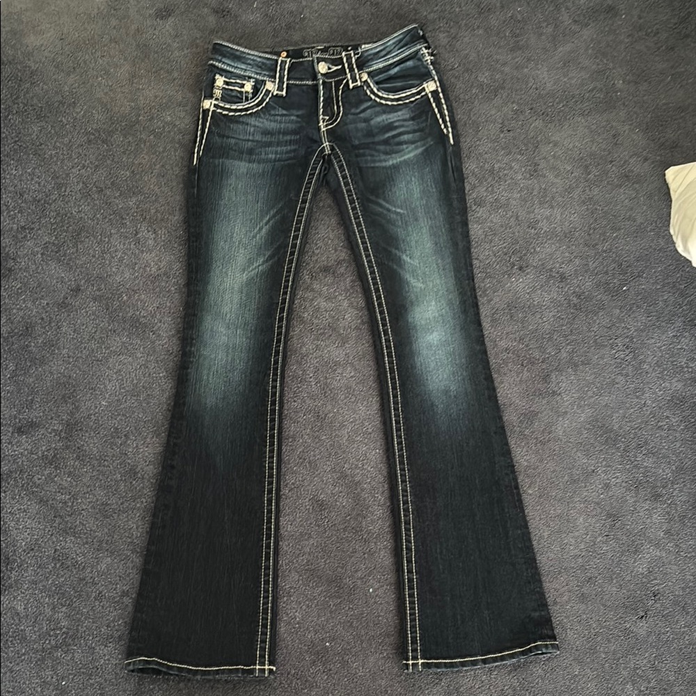 Miss Me Low Rise Flare Denim Jeans